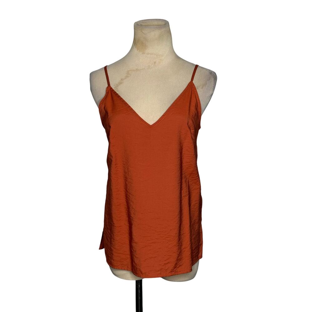 A New Day brown wrinkly camisole size XS